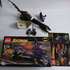 Lego 7779 (2006) The Batman Dragster Catwoman Pursuit （已砌）