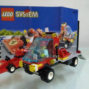 LEGO system  1253 （1999）Shell Race Car Transporter (已砌）