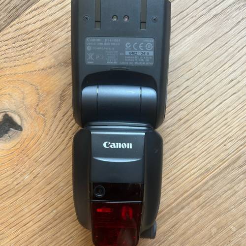 99% CANON SPEEDLITE 600EX-RT 600EX 行貨全齊