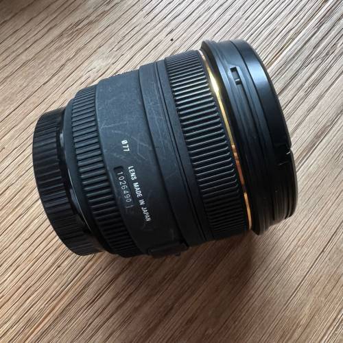 99% SIGMA AF 50mm F/1.4 EX DG HSM FOR CANON 適馬定焦人像鏡 佳能專用
