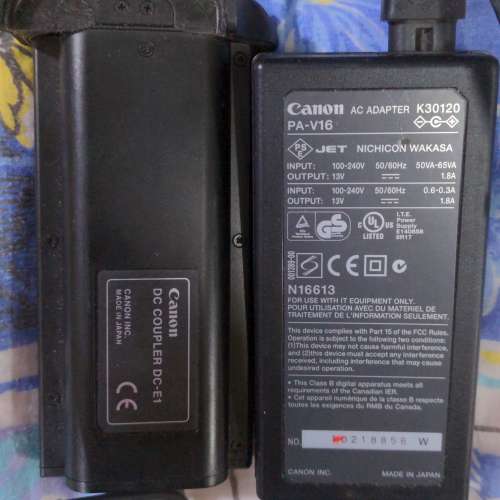 Canon DC Coupler DC-E1 for EOS 1Ds2 1Ds 1D2N 1D2 1D camera (外接交流電轉接器)