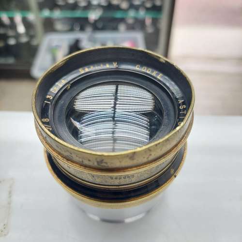COOKE SERIES V 12 INCH F8 金字 銅鏡