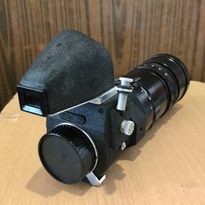 Leica-M 280mm f4.8 + Visoflex III with Prism Viewfinder