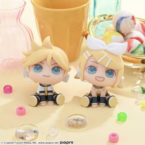 Sega 初音 鏡音雙子 鏡音連 鏡音鈴 mini figure 一套兩款 不分售 日本帶回 全新 順...