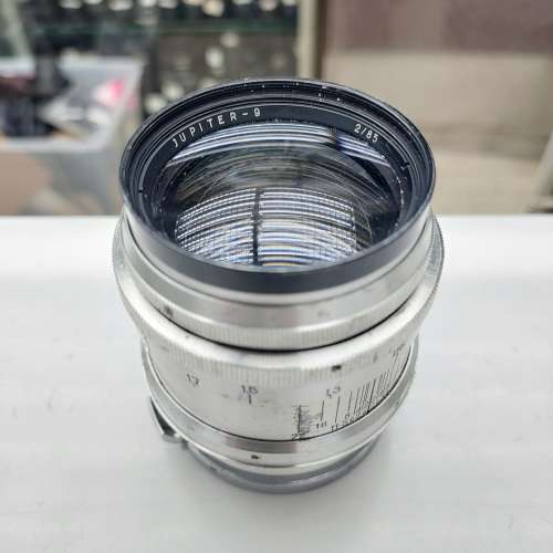 JUPITER-8 85MM F2 LENS CLEAR CONTAX RF MOUNT