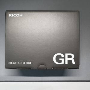 全新Ricoh GRIII HDF 連豐澤兩年星級保養