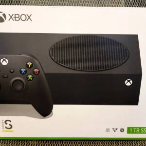 Xbox series S 1TB 黑色(可議價)