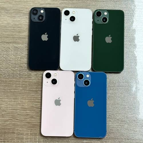 #日版或美版無鎖 #99%new #iPhone 13mini 128GB/256GB Black/Pink/White/Blue/Red/...