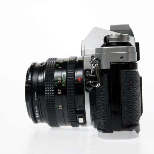 Canon AE-1 35mm SLR Film Camera with 50mm f/1.8 Lens