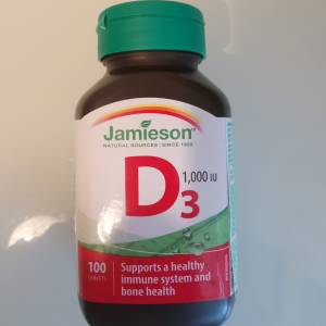 Jamieson Vitamin 維他命D3 (100粒)