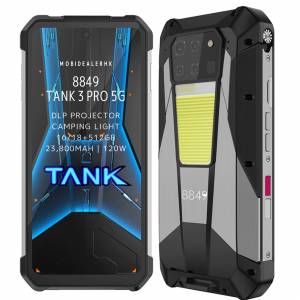 全新(New) • 8849 Tank 3 Pro 5G 三防手機《夜視鏡, 23800mAh, 反向充電, NFC, 投...