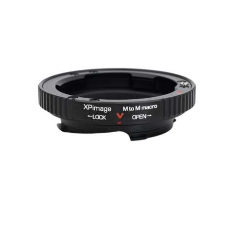 XPimage Locking Macro Adapter For Leica M Mount Rangefinder Lens To Leica M