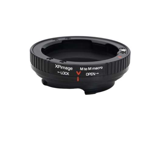 XPimage Locking Macro Adapter For Leica M Mount Rangefinder Lens To Leica M