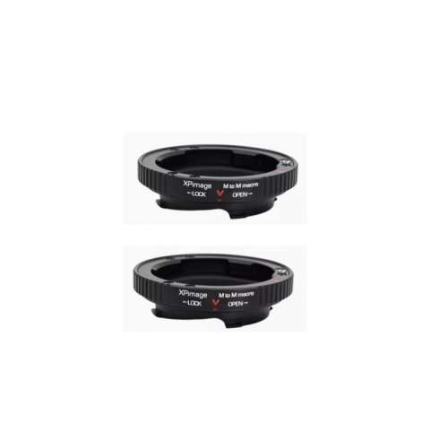 XPimage Locking Macro Adapter For Leica M Mount Rangefinder Lens To Leica M