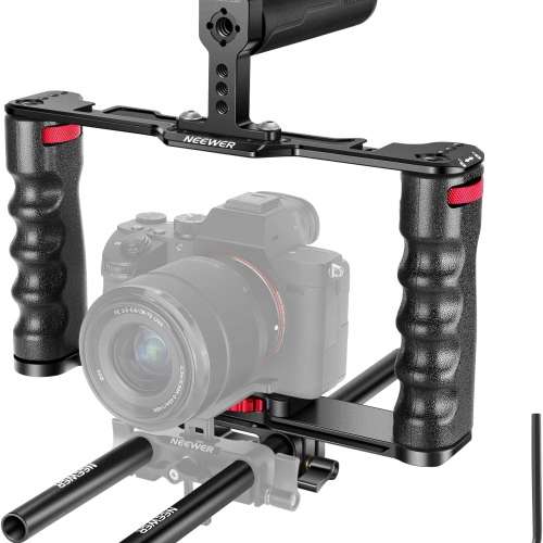 NEEWER VS107 Aluminum Alloy Camera Cage 多功能通用全相機籠 (升級版) - RED