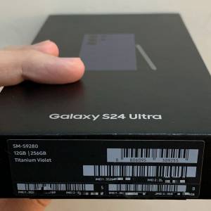 全新、行貨 SAMSUNG S24 Ultra 12+256GB 紫色 SM-S9280