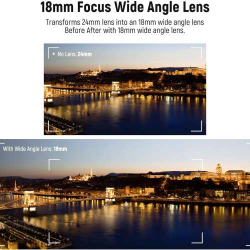 NEEWER 2 in 1 Wide Angle & 10x Macro Additional Lens for Canon G7X Mark III