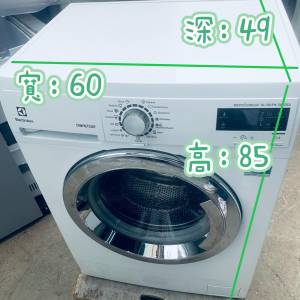 洗衣機🌸 伊萊克斯 纖薄慳位 (7kg, 1200轉/分鐘) EWS1276CIU #清倉大減價 #二手電器...
