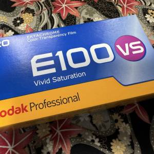 停產 Kodak Professional E100 VS colour trans film