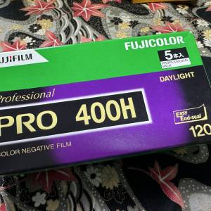 停產 Fujifilm Professional Pro 400H 120 colour neg film