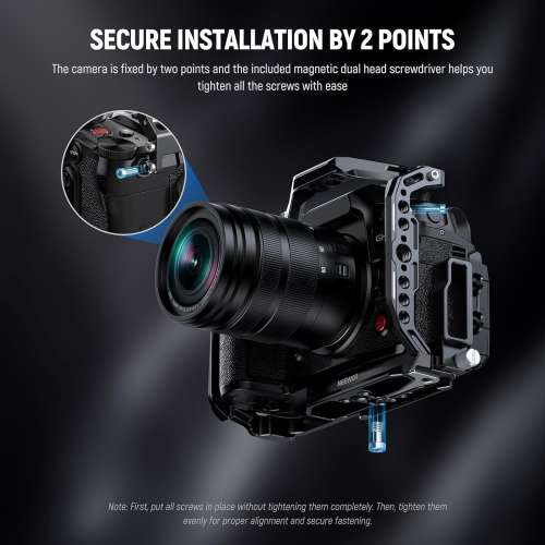 NEEWER CA055 Camera Cage For Panasonic Lumix GH6 專用相機籠