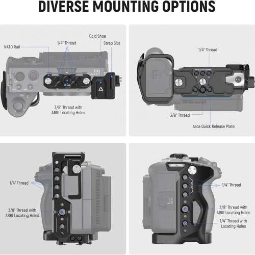 NEEWER CA011 Camera Cage For Sony FX3 / FX30 with HDMI Cable Clamp 專用相機籠