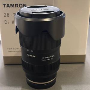 TAMRON 28-75mm F/2.8 G2 Di III VXD （A063） for Sony E-mount