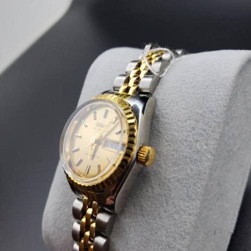 Tugaris 女裝金銀潤自動錶