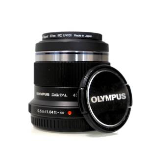 Olympus 45mm F1.8 黑色 95% 新 M43