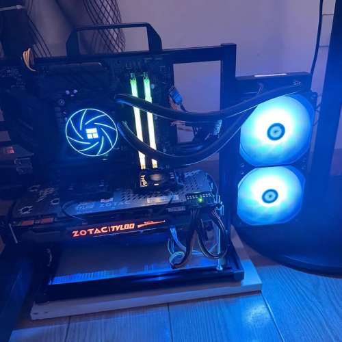 賣開放式機箱機架 適用於matx itx主板 atx火牛