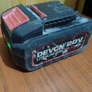 正品大有/DEVON/5.0/20V電池
