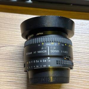 Nikon AF Nikkor 50mm f1.8 D 鏡頭 人類光學精華