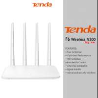 TENDA  Ｆ６ N300 4天線 路由器 ＲＯＵＴＥＲ  有盒  二手