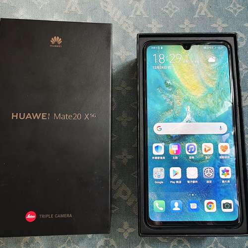 華為 Huawei Mate 20X 5G 8＋ 256GB 國際版雙卡 全套新淨