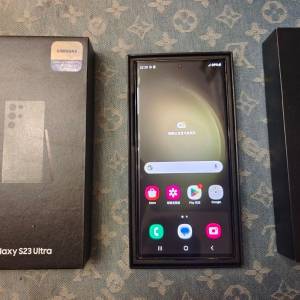 Samsung Galaxy S23 Ultra 5G雙卡 12+512GB 全套新淨