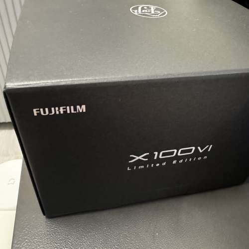 Fujifilm x100vi limited edition 限量版