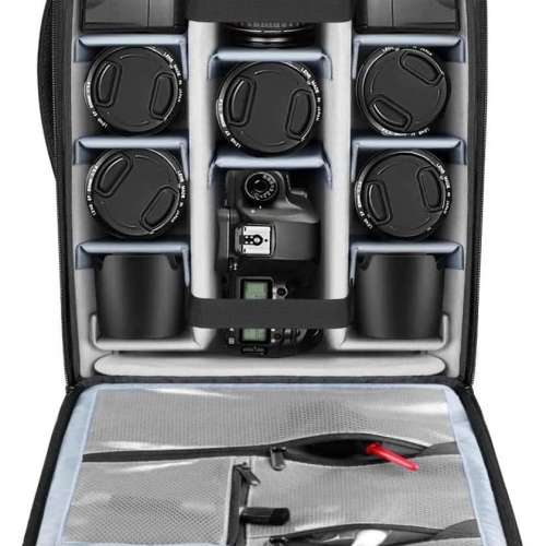 Neewer NW-3300 2-in-1 Convertible Wheeled Camera Backpack, Rolling Luggage Case