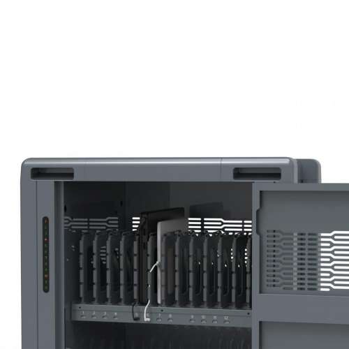 aMagic 36 Slots PD45W Mobile Tablet USB Charging Cart iPad Charge Trolley