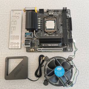i7 8700K + Asrock Z390 Phantom Gaming itx ac Mainboard CPU