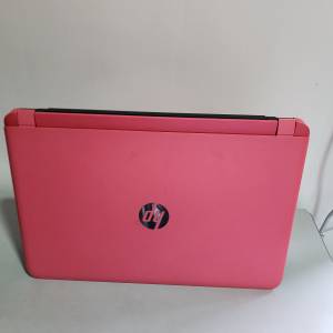 9成新 粉紅色 15.6" HP Pavilion Notebook  零件機  可著機 螢幕顯示不正常 有意PM出...