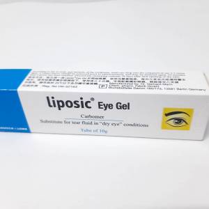 博士倫淚保舒眼用凝膠4支--Liposic Eye Gel (HK-52163) (10g)-- Lubricant 潤眼藥水...