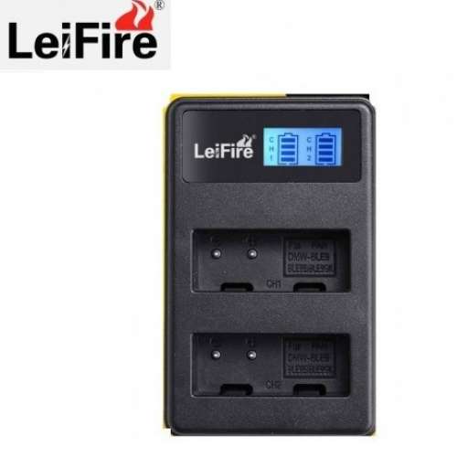 LEIFIRE LEICA BP-DC15-E / Panasonic DMW-BLE9E / DMW-BLG10 Battery Charger