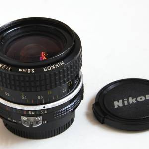 Nikon 28mm f2.8 Nikkor AI mount
