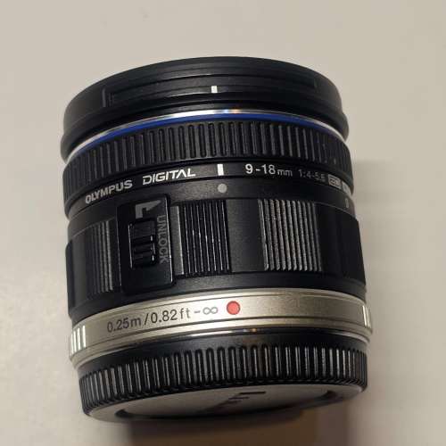 Olympus M.ZUIKO DIGITAL ED 9-18mm F4.0-5.6 for M43 mount (ONLY USABLE AT 9mm)