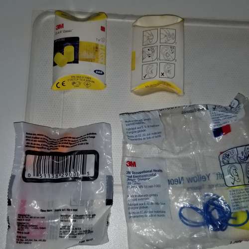 3M 耳塞 4對一套價 Earplug Total 4 Pairs One Set Price