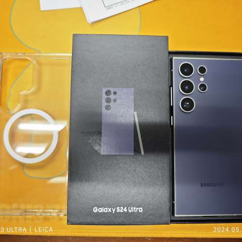 行貨 99% 新 Samsung S24 Ultra (256G) 紫色