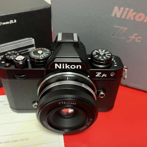 Nikon zfc body (black) + TTArtisan AF 27mm f2.8 - 二手或全新無反