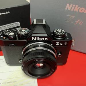 Nikon zfc body (black) + TTArtisan AF 27mm f2.8