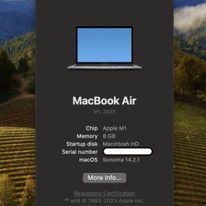 港版MacBook Air 2020 13吋 M1 256GB 8GB Ram