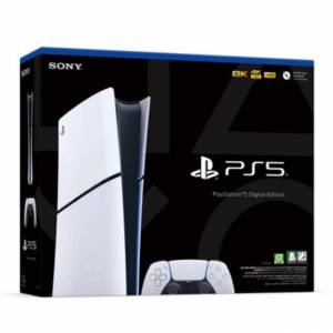 全新未開盒行PlayStation 5 Digital Edition (Slim) PS5 數位版主機（纖薄版）及兩...